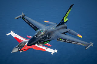 5 - Belgian and Danish AF F-16 Solo Display IM1 3148 FA-67