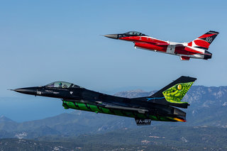5 - Belgian and Danish AF F-16 Solo Display IM1 4212 FA-67