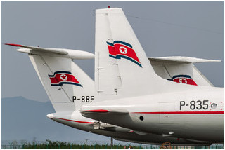 Air Koryo classic tails at Kalma