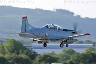 Irish Air Corps Pilatus PC-9M Air Firing 2008