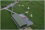 Aerial view of Birr Airfield