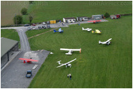 Aerial view of Birr Airfield