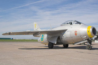Saab J29F Tunnan, SE-DXB, Private