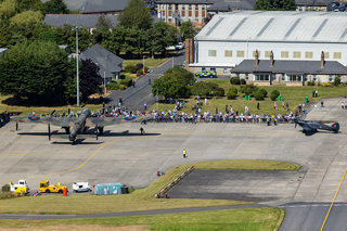 05 BBMF and Silver Swallows IM1 5980 BBMF