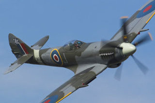 Supermarine Spitfire FRXVIIIE, G-BUOS, Historic Flying Ltd