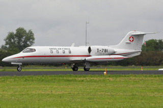 Learjet 35A, T-781, Swiss Air Force