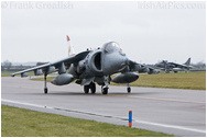 RAF Cottesmore - Harrier GR9 ZG477with a 1F Squadron special tail