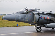 RAF Cottesmore - Harrier GR9 ZG857 with Operation Herrick mission markings