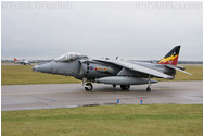 RAF Cottesmore - Harrier GR9 ZG858 with a 4R Squadron special tail