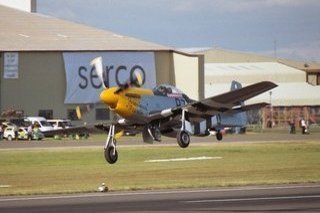 North American P-51D Mustang, G-BTCD, Old Flying Machine Company