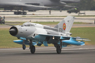 Mikoyan-Gurevich MiG-21MF Lancer C, 6707, Romanian Air Force